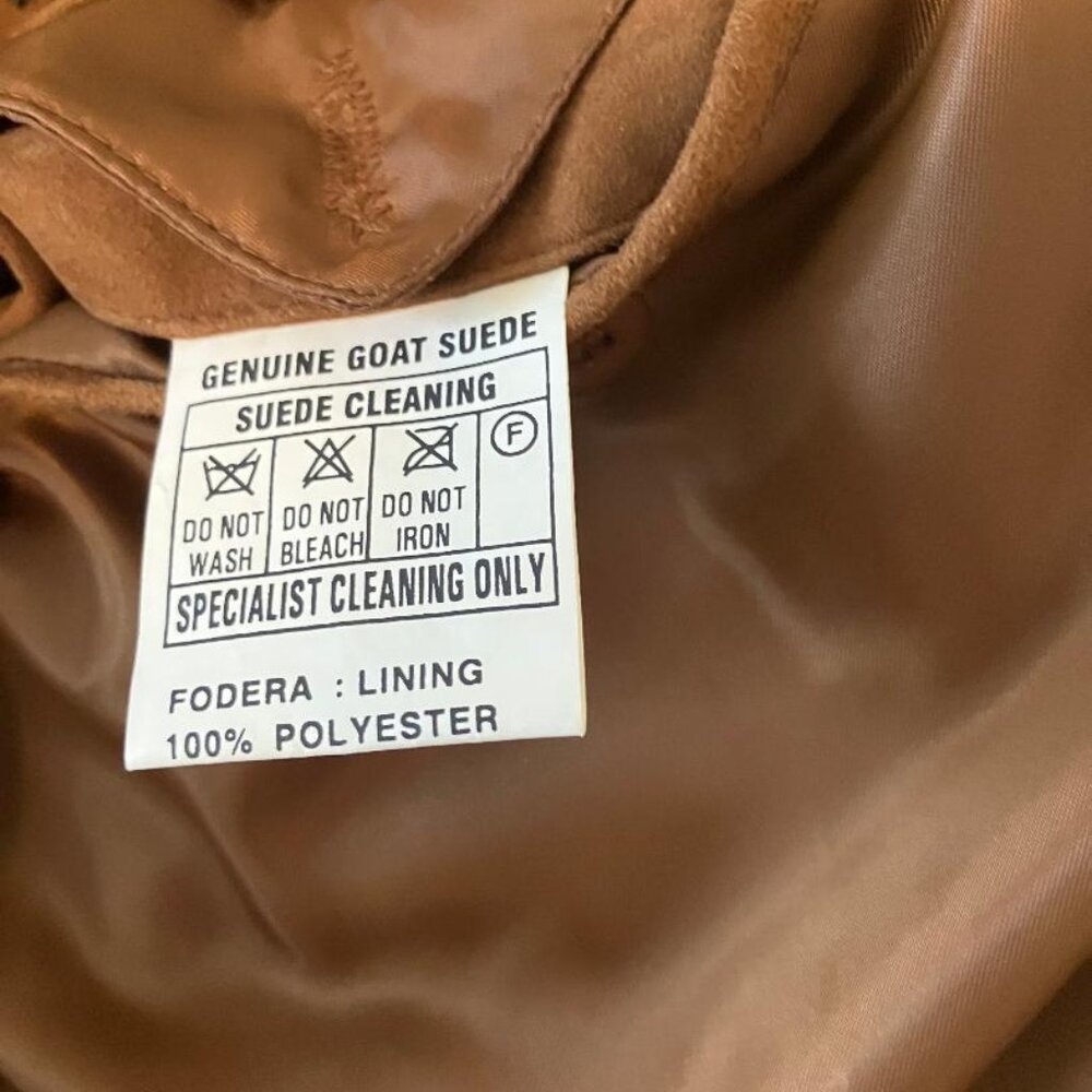 Italian suede jacket - Picture 6 of 6